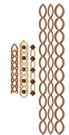 Dee's Distinctivley Dies - Braid Border Set