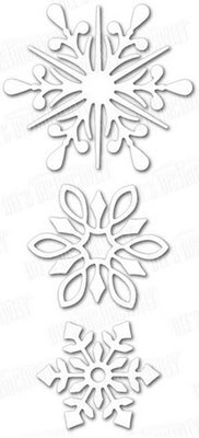 Dee's Distinctively Dies - Snowflake Set 3