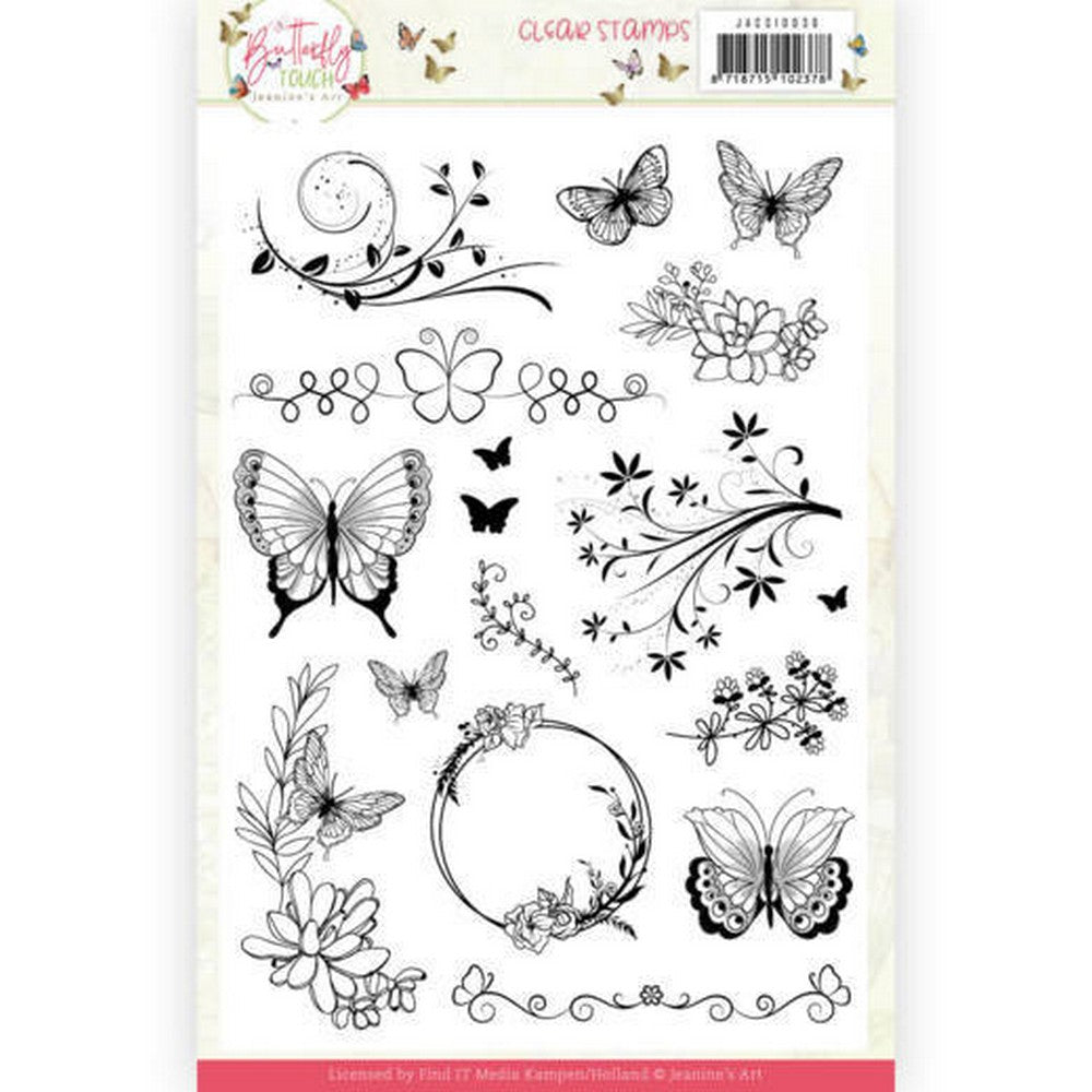Jeanine's Art - Butterfly Touch Stamps