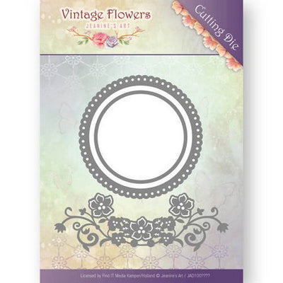 Jeanine's Art - Dies - Vintage Flowers - Flowers & Circles