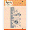 Jeanine's Art - Dies - Humming Bees - Flower Border