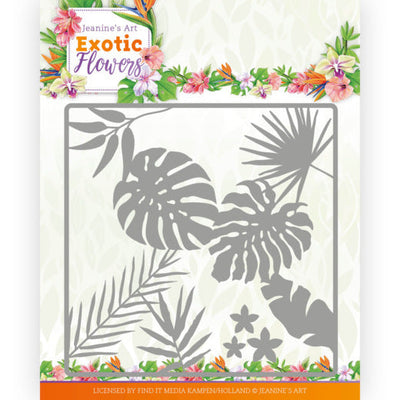 Jeanine's Art - Dies - Exotic Flowers - Leaf & Flower Frame