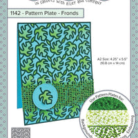 Karen Burniston - Dies - Pattern Plate Fronds