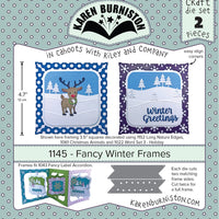 Karen Burniston - Dies - Fancy Winter Frames