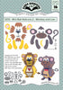 Karen Burniston - Dies - Mini Ball Add-Ons 2 - Monkey & Lion