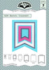 Karen Burniston - Dies - Banners - Crosshatch (pre-order)