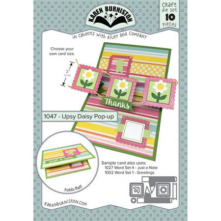 Karen Burniston - Dies - Upsy Daisy Pop Up