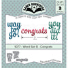 Karen Burniston - Dies - Word Set - Congrats