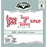 Karen Burniston - Dies - Word Set - Love