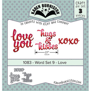 Karen Burniston - Dies - Word Set - Love