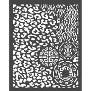 Stamperia Stencil - 7.75" x 9.75" - Animalier W/Tribals, Amazonia