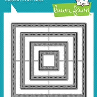 Lawn Fawn - Small Dotted Square Stackables Dies