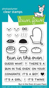 Lawn Fawn - Bun In The Oven Stamps