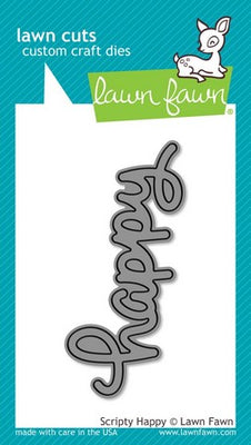 Lawn Fawn - Scripty Happy Dies