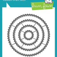 Lawn Fawn - Zig Zag Circle Stackables Dies