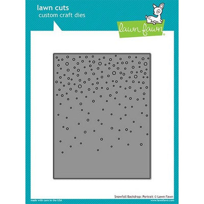 Lawn Fawn - Snowfall Backdrop: Portrait Die