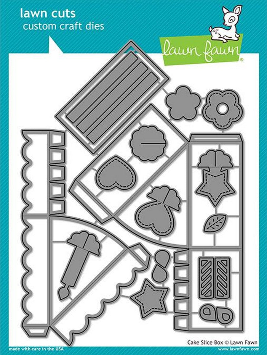 Lawn Fawn - Cake Slice Box Dies