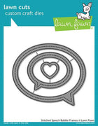 Lawn Fawn - Stitched Speech Bubble Frames Dies