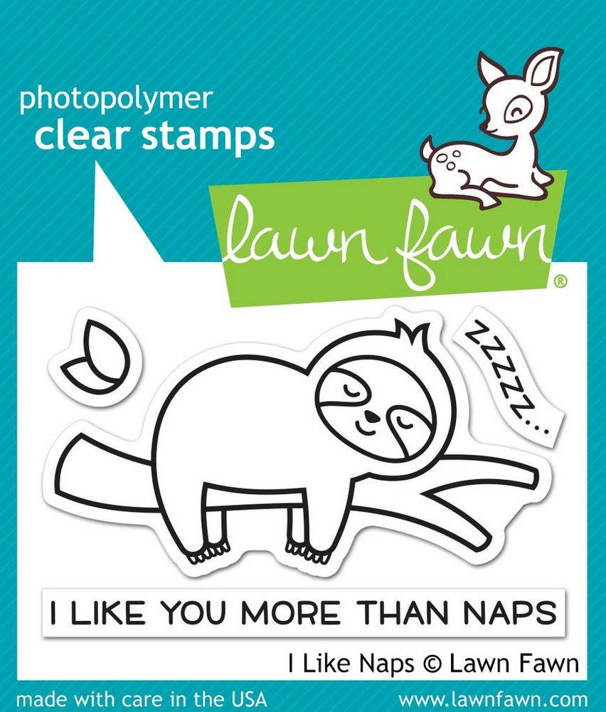 Lawn Fawn - I Like Naps Stamps