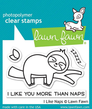 Lawn Fawn - I Like Naps Stamps