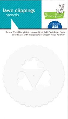 Lawn Fawn - Reveal Wheel Templates: Unicorn Picnic Add-On
