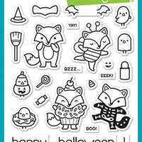 Lawn Fawn - Fox Costumes Before 'n Afters Stamps