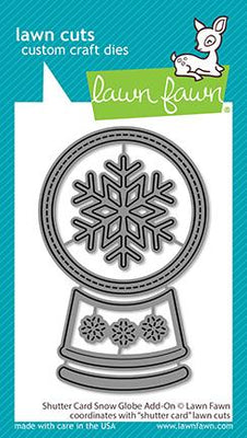 Lawn Fawn - Shutter Card Snow Globe Add-On Dies