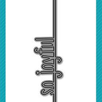 Lawn Fawn - So Joyful Line Border Die