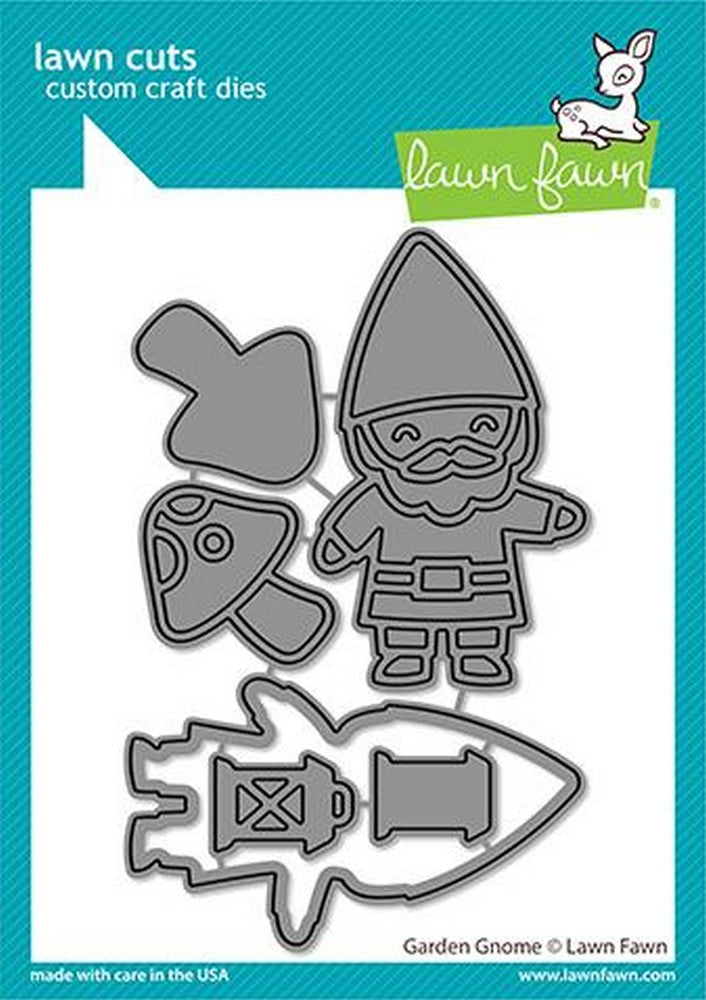 Lawn Fawn - Garden Gnome Dies