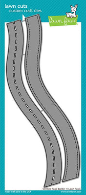 Lawn Fawn - Slimline Road Border