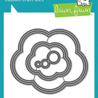 Lawn Fawn - Outside In Stitched Thought Bubble Stackables