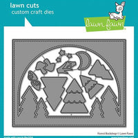 Lawn Fawn - Forest Backdrop Dies