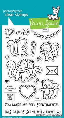 Lawn Fawn - Scent With Love Stamps
