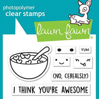 Lawn Fawn - Cerealsly Awesome Stamps