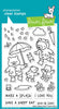 Lawn Fawn - Beary Rainy Day Stamps