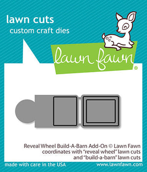 Lawn Fawn - Reveal Wheel Build-A-Barn Add-On Dies