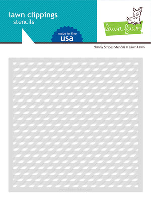 Lawn Fawn - Skinny Stripes Stencil