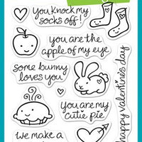 Lawn Fawn - My Silly Valentine Stamps