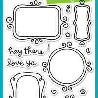 Lawn Fawn - Flirty Frames Stamps