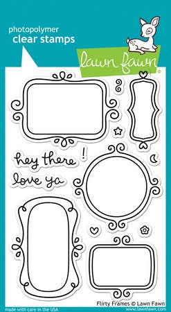 Lawn Fawn - Flirty Frames Stamps