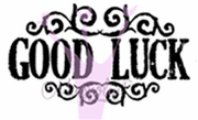 Magnolia Stamps - Fortune Coll. -  Good Luck With Swirls #769