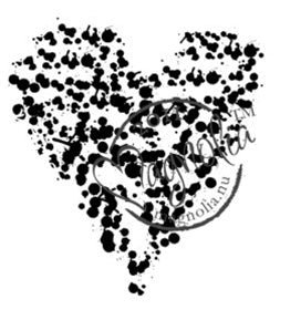 Magnolia Stamps - You Are So Special Coll. - Scattered Heart #730