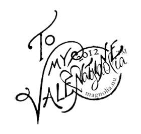 Magnolia Stamps - With Love Collection - To My Valentine #1149