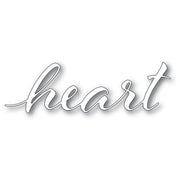 Memory Box - Dies - Heart Airy Script