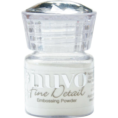 Nuvo - Fine Detail Embossing Powder - Glacier White