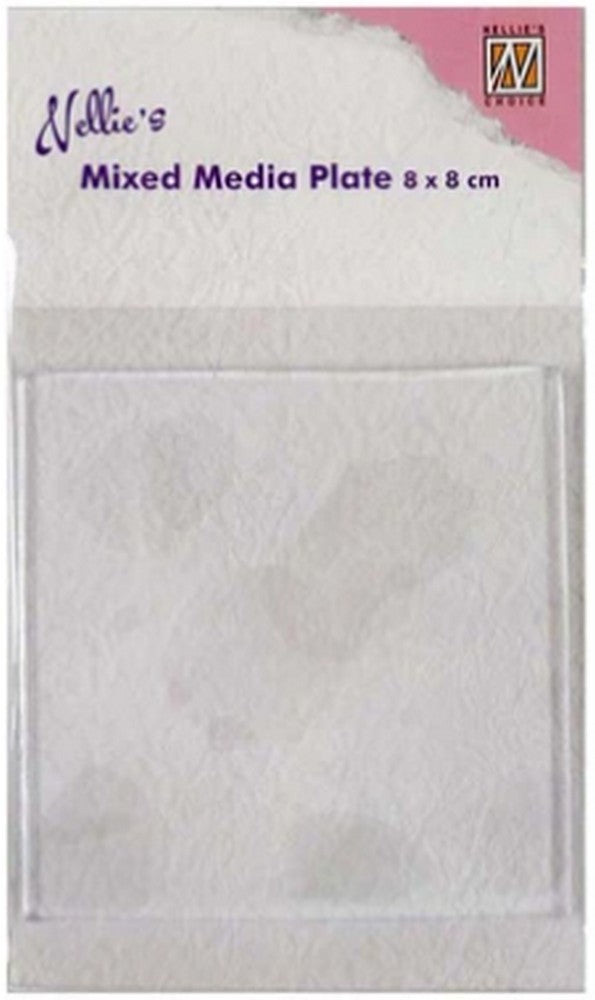 Nellie's Choice - Mixed Media Plate Square