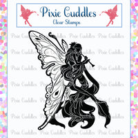 Pixie Cuddles - Clear Stamps - Lillypetal