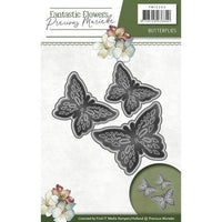 Preciuous Marieke - Dies - Fantastic Flowers - Butterflies