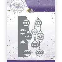 Precious Marieke - Dies - The Best Christmas Ever - Christmas Baubles Border