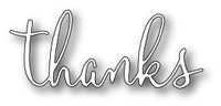 Poppystamps - Dies - Fancy Thanks